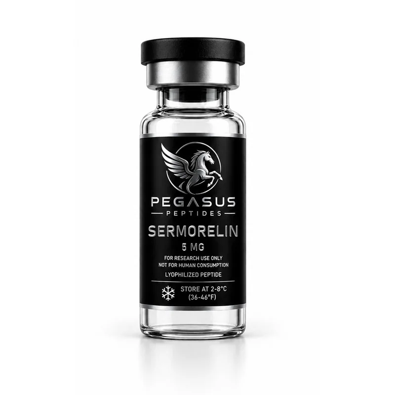 Pegasus Peptides Sermorelin 5mg research peptide
