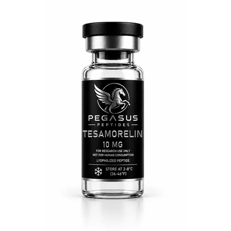 Pegasus Peptides Tesamorelin 10mg research peptide